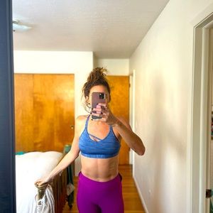 Zyia Sports Bra with cute mesh top